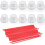 Straws and Nozzle Extensions - Red Plastic Paint Nozzles for Cans, Replacement Extension Straw 1