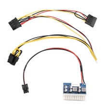 6pin Male 12V 160W 24Pin ATX Power PSU Car Auto ITX High Power Supply Module ITX Case