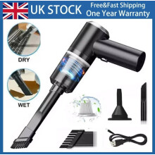 12V Cordless Hand Held Vacuum Cleaner Car Auto Home Mini Portable Wet Dry Tool