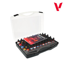 VAL72180 - AV Vallejo Game Color Set - Foundation (80 Cols & case)