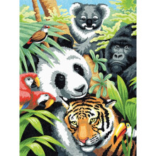 DPW91472 - * Paintsworks Pencil by Number s - Panda Montage