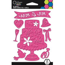 D54-80005 - EK Success - Wedding Die Template
