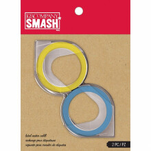 D30-672734 - * K & Co SMASH: Label Maker Re fill, Blue and Yellow