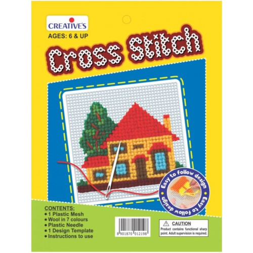 CRE1534 - Creative Cross Stitch - House