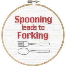 D70-74638 - *Dimensions Counted X Stitch - Spooning
