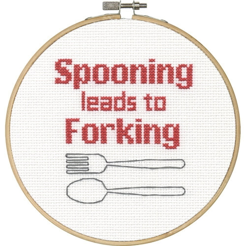 D70-74638 - *Dimensions Counted X Stitch - Spooning