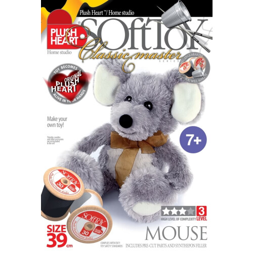 ELF457012 - * Plush Hearts - DIY Plush - Mouse