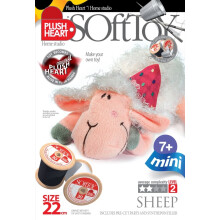 ELF457037 - * Plush Hearts - DIY Plush - Sheep