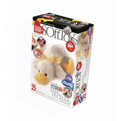 ELF457035 - * Plush Hearts - DIY Plush - Duck 22cm