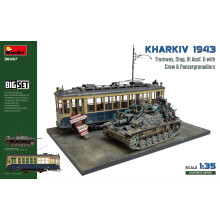 MIN36067 - Miniart 1:35 - Kharkiv 1943 - Tram & StugIII Ausf.G Big Set