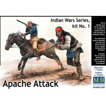 MAS35188 - Masterbox 1:35 - Indian Wars Series Apache Attack
