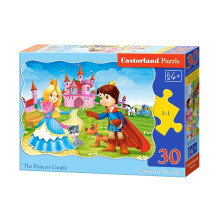 CSB03518 - Castorland Jigsaw Classic 30 pc - The Princess Couple