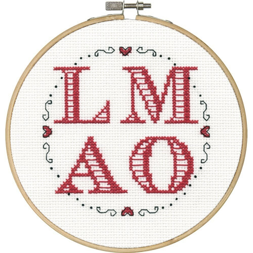 D70-74627 - *Dimensions Counted X Stitch - LMAO