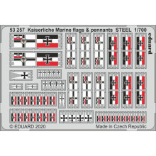 EDP53257 - Eduard P-etch 1:700 - Kaiserlische flags&pennants
