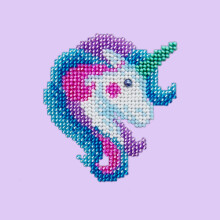 MINC44416 - Miniart Crafts Easy Series - Unicorn Embroidery Set