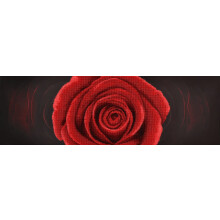 MINC11004 - Miniart Crafts - Red Rose Bead Embroidery Kit