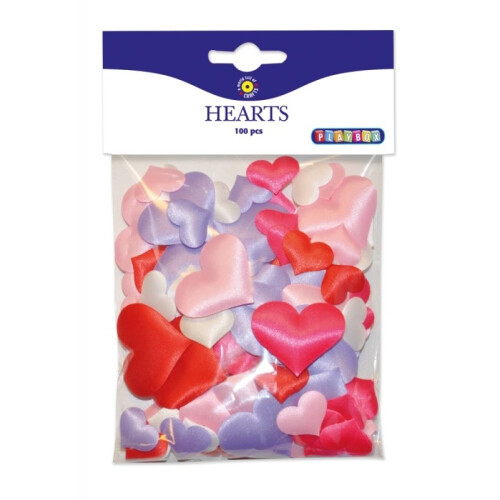 PBX2471405 - Playbox - Punched Fabric Heart 100Pcs