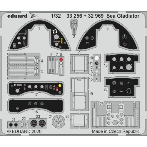 EDP32969 - Eduard Photoetch 1:32 - Sea Gladiator