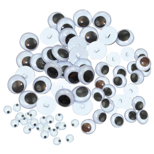 PBX2471034 - * Playbox - Eyes with loops 15 0pcs