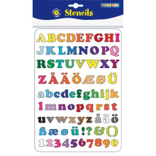 PBX2471053 - * Playbox - Stencil ABC&0-9