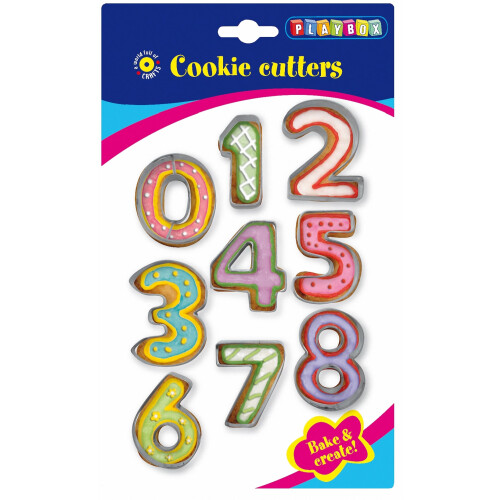 PBX2471060 - * Playbox - Cookie cutters 0-9