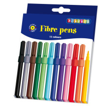 PBX2470498 - * Playbox - Fibre Pens (Thin) 143 mm, 10 mm - 12 pcs