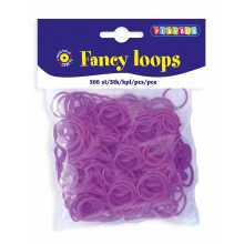 PBX2471089 - * Playbox - Loops (Loom Bands) - 500pcs purple