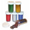 PBX2470600 - Playbox - Glitter Powder Basic Colours 6 x 20g 1