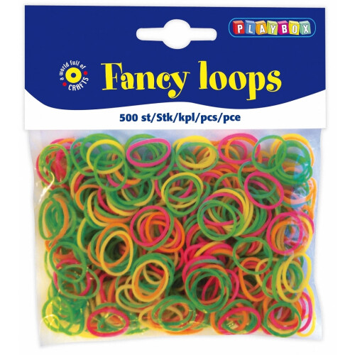 PBX2471122 - * Playbox - Loops, Neon 500 pieces