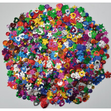 PBX2470232 - Playbox - Sequins Mixed Colours & Shapes 100g