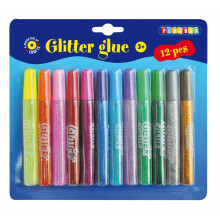 PBX2420005 - Playbox - Glitter Glue 12 Pcs