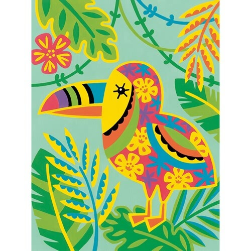 DPW91680 - Paintsworks Learn to Paint 9" x 12"- Toucan