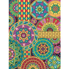 DPW91539 - Paintsworks Pencil by Number - Mandala Montage