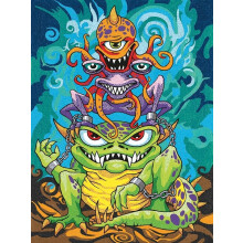 DPW91495 - * Paintsworks Pencil by Number s - Monster Pile