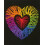 D72-74203 - * Dimensions Stitch Art - Felt Heart 1
