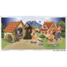 DT67814-GP-03 - *D-Toys - 3d Globe Puzzle - Fairytales 3