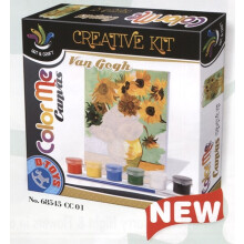 DT68545-CC-01 - *D-Toys - Color Me Canvas - (Van Gogh) - Sunflowers