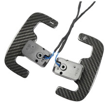 Palettes de Changement de Vitesse Magnétiques en Fibre de Carbone Brillante pour - Classe C 2021-2022 W206 W213 W214 CLS/AMG 2022