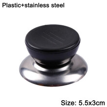 Poignée universelle pour couvercle de casserole, poignée de maintien pour couvercle de casserole, bouton remplaçable en acier inoxydable, pièces