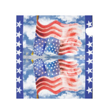 Poaug Beskyttelsescover Stort Udsalg 4. juli Gud Amerika Patriotiske Postkassecovers 18" X 21" Striber Kompatibel med Standard Postkasser