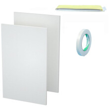 Panneaux Isolants Latéraux pour Climatiseur de Fenêtre, Joint D'Étanchéité Été/Hiver, Installation Facile, 25,4 cm (H) X 43,2 cm (L)