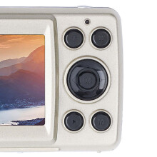 Mini Utendørs 5MP 720P 30FPS 4X Zoom HD Digitalt Videokamera Videokamera Gull