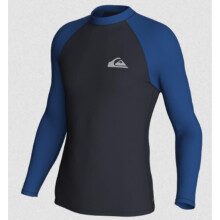 (7 Years, Navy/Blue) Quiksilver Kids Everyday Surf T-Shirt Long Sleeve Rash Vest