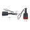 Conector de tomada com trava para cinto de segurança de cadeirinha de carro Bluethy com cabo de aviso. 7
