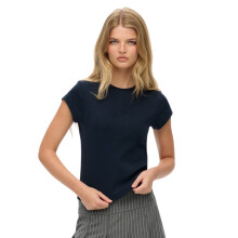 (10, Eclipse Navy) Superdry Womens Athletic Essential Short Sleeve T-Shirt