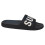 Superdry Mens Superdry Pool Slides - Black/Optic - 12-13 1