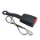 Conector de tomada com trava para cinto de segurança de cadeirinha de carro Bluethy com cabo de aviso. 5