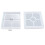 Καλούπι ρητίνης Capino3Pack DIY, συμβατό με την κατασκευή κοσμημάτων, καλούπι χύτευσης 6