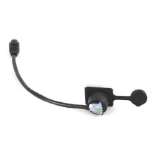 RJ45 8p8c Waterproof Connector RJ45 Male to Female 15cm Cable Panel Mount Type Category 5 and 6 Waterproof Connectors