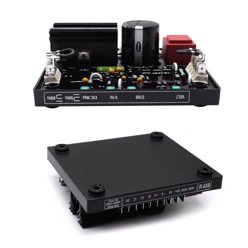 AVR R438 Automatic Voltage Regulator for Brushless Generators Genset Stabilizer High Stability & Efficiency 2